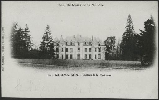 Le château de la Butière.
